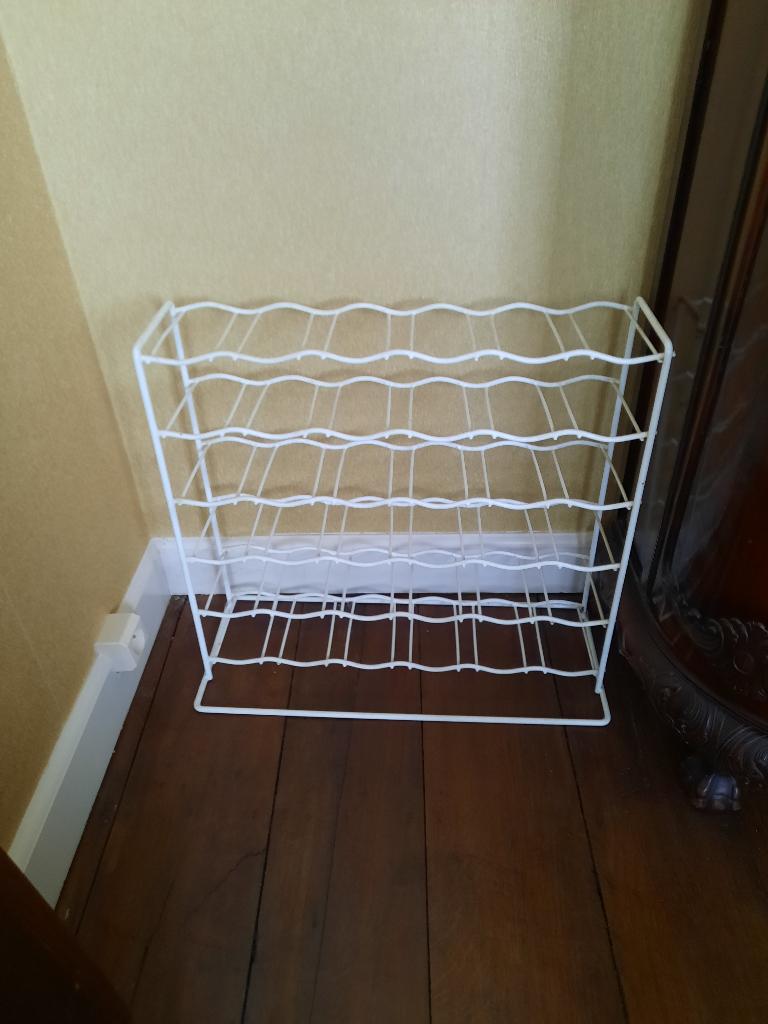 porte-bouteilles en métal, Enlèvement