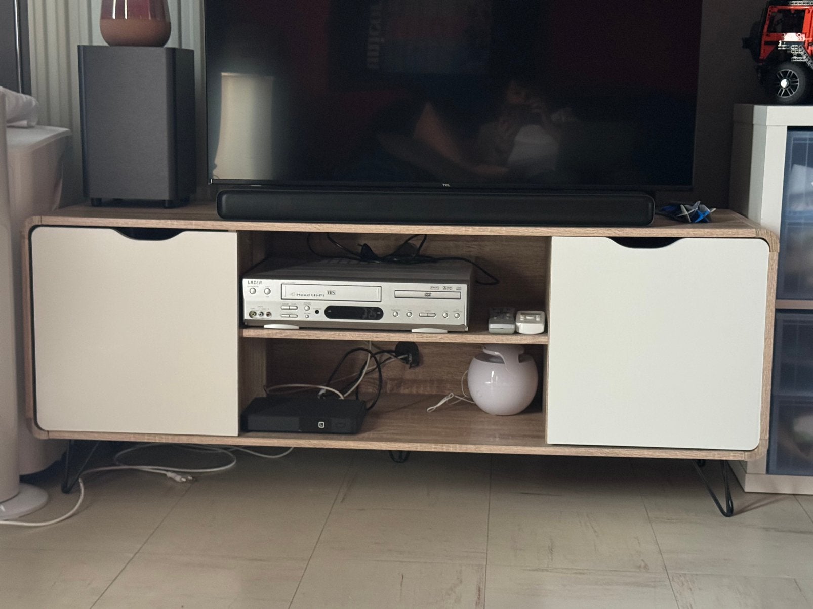 Tv kast weba, Maison & Meubles, Armoires | Mobilier de télévision, 25 à 50 cm, Moderne Scandinavische stijl, Moins de 100 cm, 100 à 150 cm