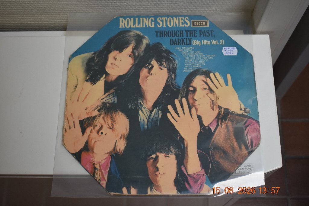 2 LP's : "Rolling Stones", Housse de protection extérieure, Enlèvement ou Envoi, Utilisé, LP