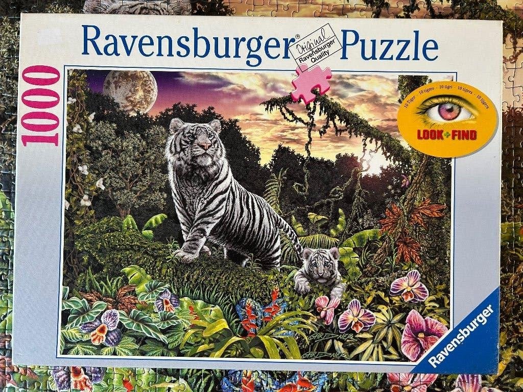 Puzzel Ravensburger 1000 pc, Hobby en Vrije tijd, Ophalen of Verzenden, 500 t/m 1500 stukjes, Gebruikt, Legpuzzel