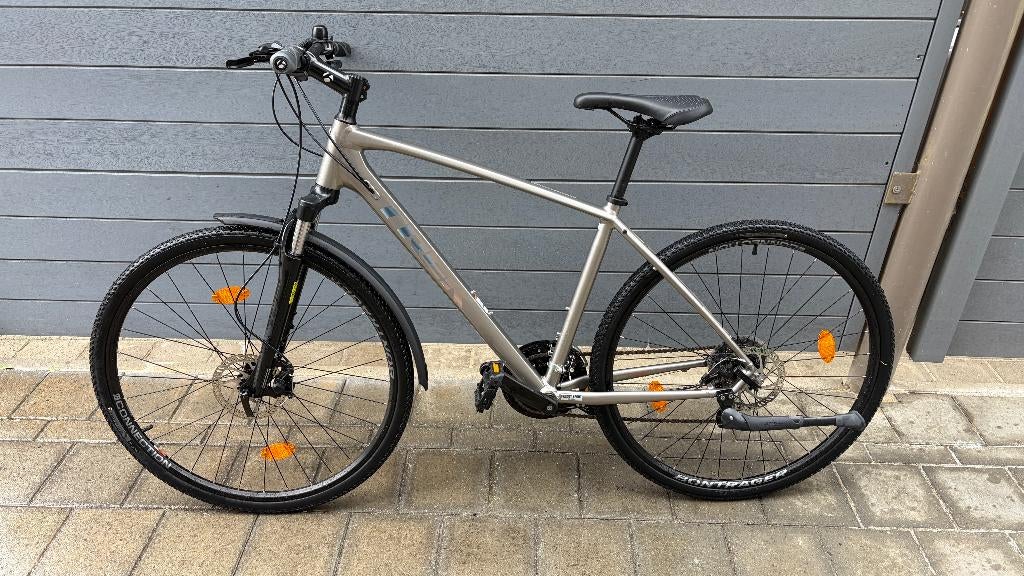 Trek Dual Sport 7 – maat L (55 cm)., Fietsen en Brommers, Fietsen | Mountainbikes en ATB, Zo goed als nieuw, Heren, Trek, 53 tot 57 cm
