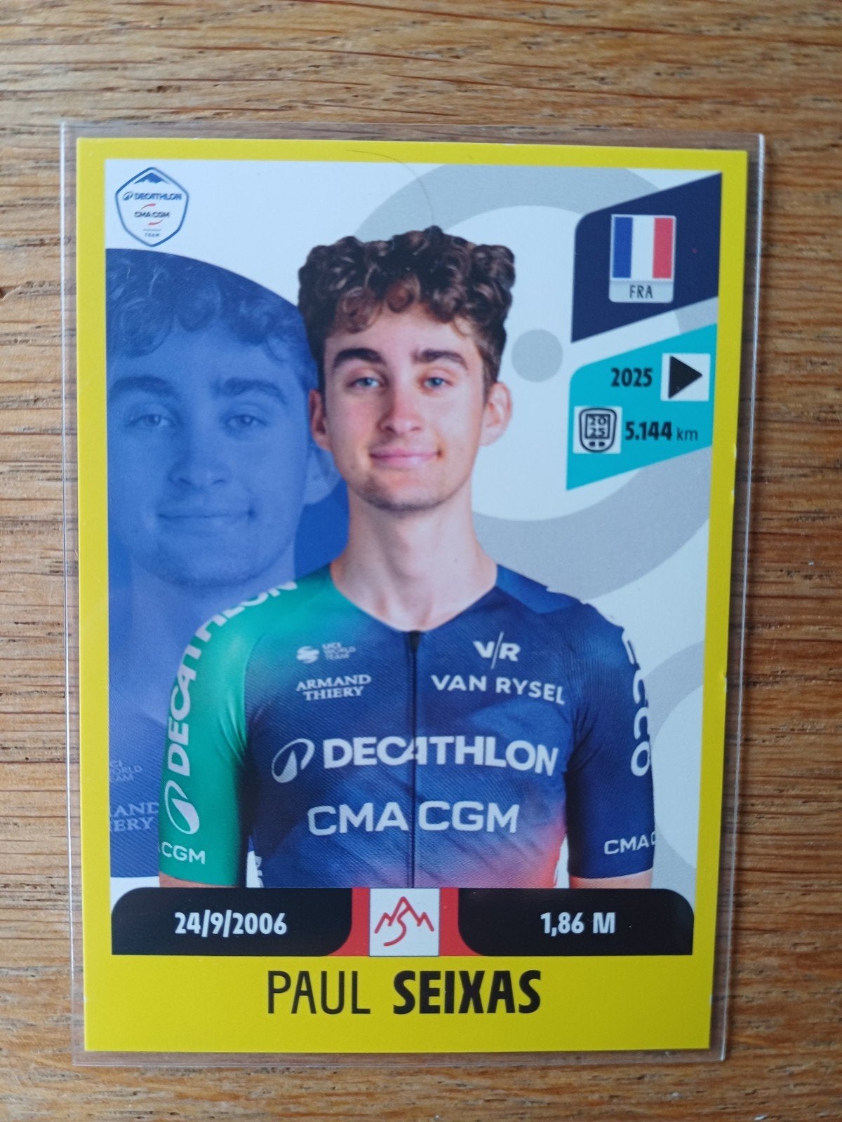 Panini Tour De France 2026 Seixas Nr 62, Verzenden, Sticker