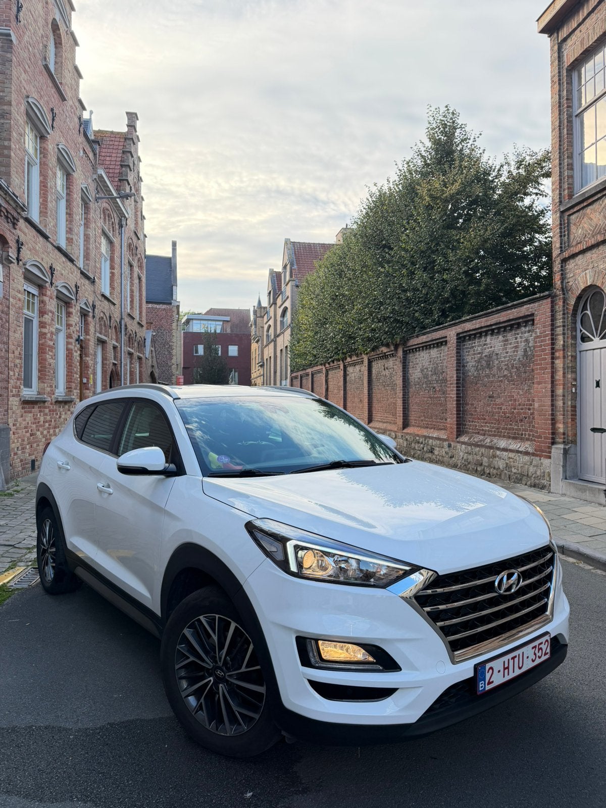VUS 4x4 Hyundai Tucson, Autos, Cuir, Euro 6, Boîte manuelle, Noir