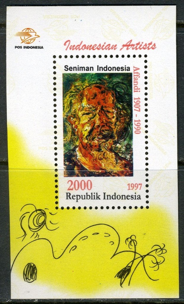 INDONESIE: ZB 1768 MNH Blok 137 1997 Musici,, Verzenden, Postfris, Zuid-Azië