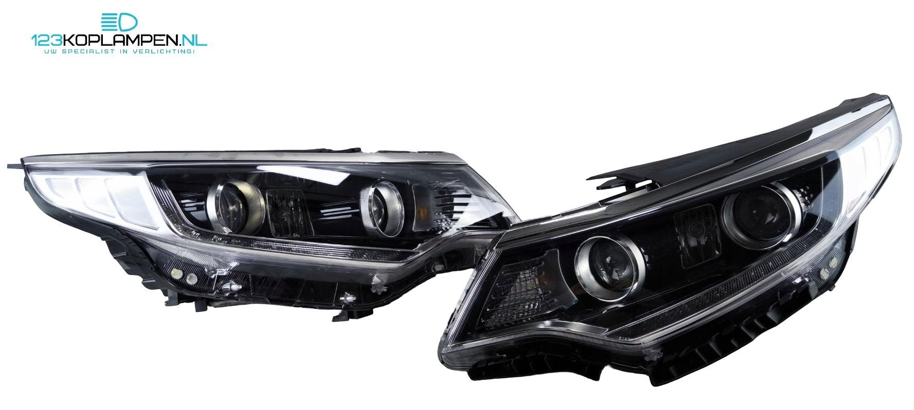Kia Optima 4 Xenon Koplamp Koplampen links rechts, Kia, -, Utilisé, -