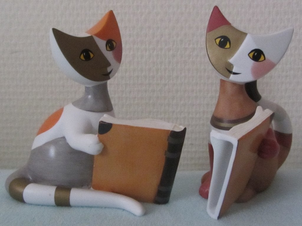 Goebel-Regina Wachtmeister- 2 chatons « Leggiamo una favola, Enlèvement ou Envoi