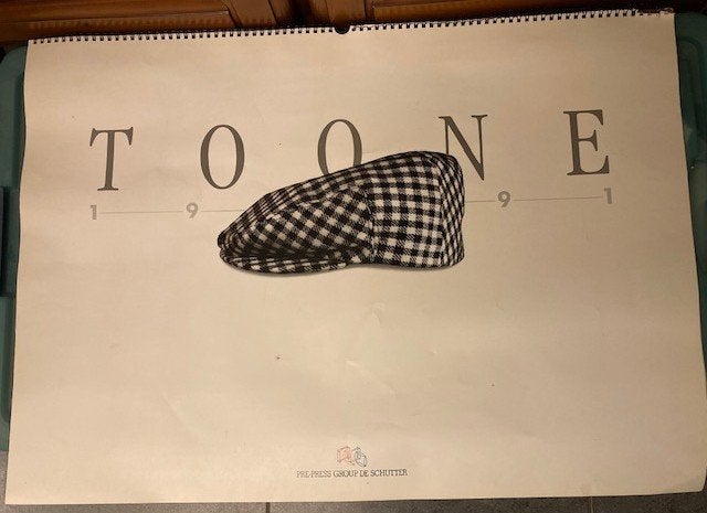 Calendrier Toone unique, Enlèvement, Utilisé