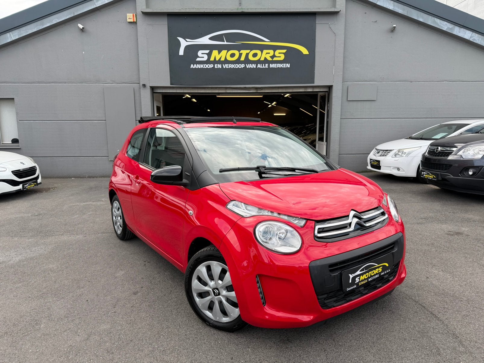 Citroën C1 1.0i | Cabrio | Cruise | 1 eigenaar | GARANTIE |, Auto's, 4 zetels, Euro 6, Parkeersensor, C1