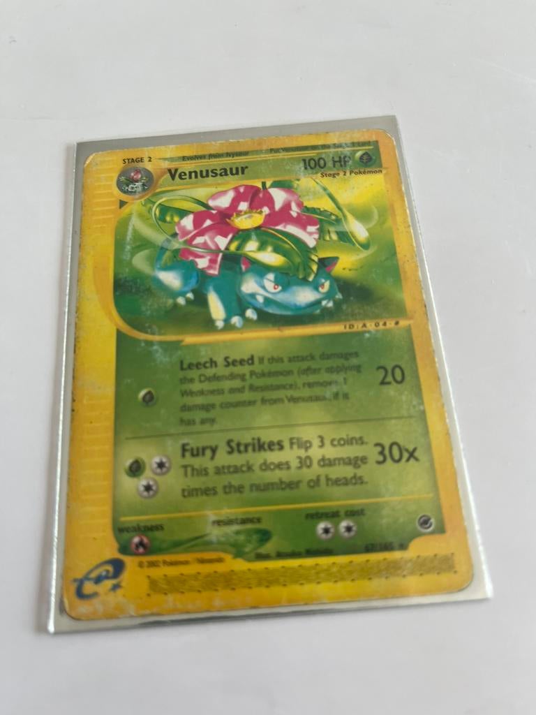 Venusaur oude pokemon kaart, Enlèvement, Comme neuf