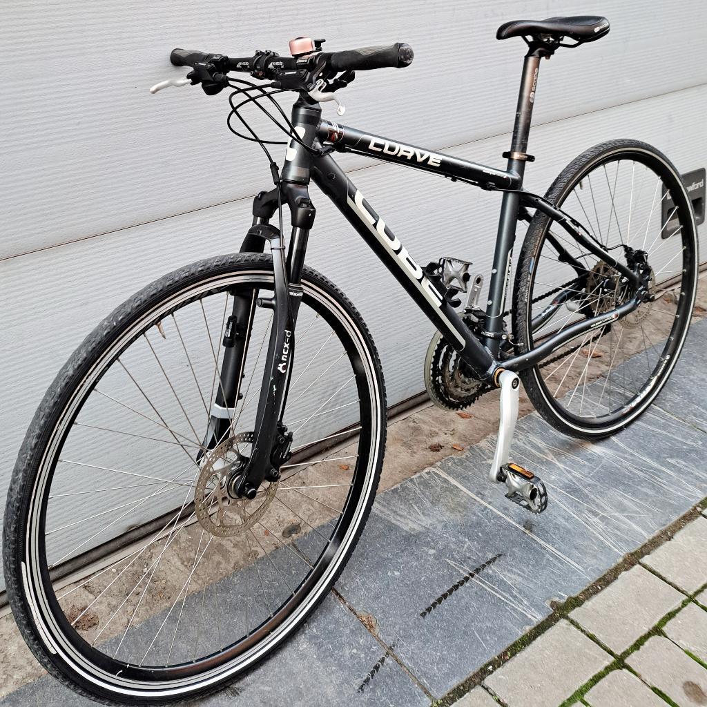 VTC CUBE CURVE 28"unisex état nickel 430€0489813734, Vélos & Vélomoteurs, Autres marques, Comme neuf, Enlèvement, 28 pouces