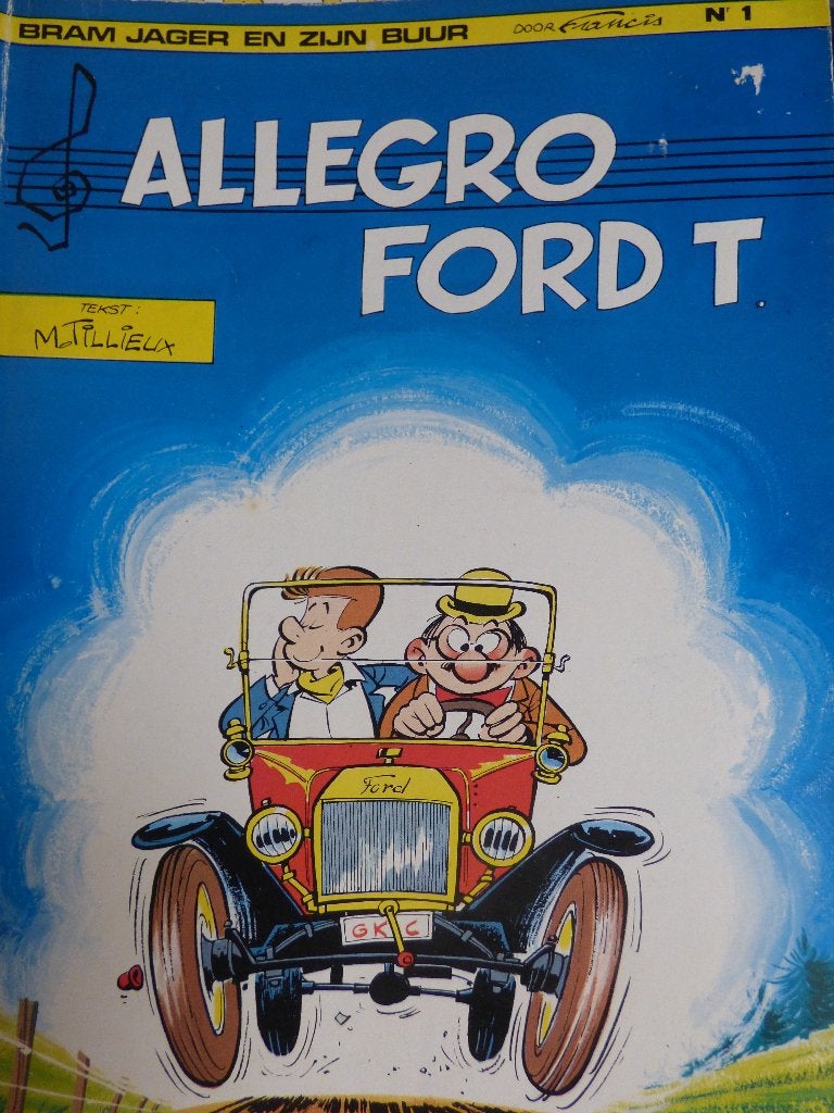 bram jager en zijn buur , nr 1 allegro ford t, Ophalen of Verzenden