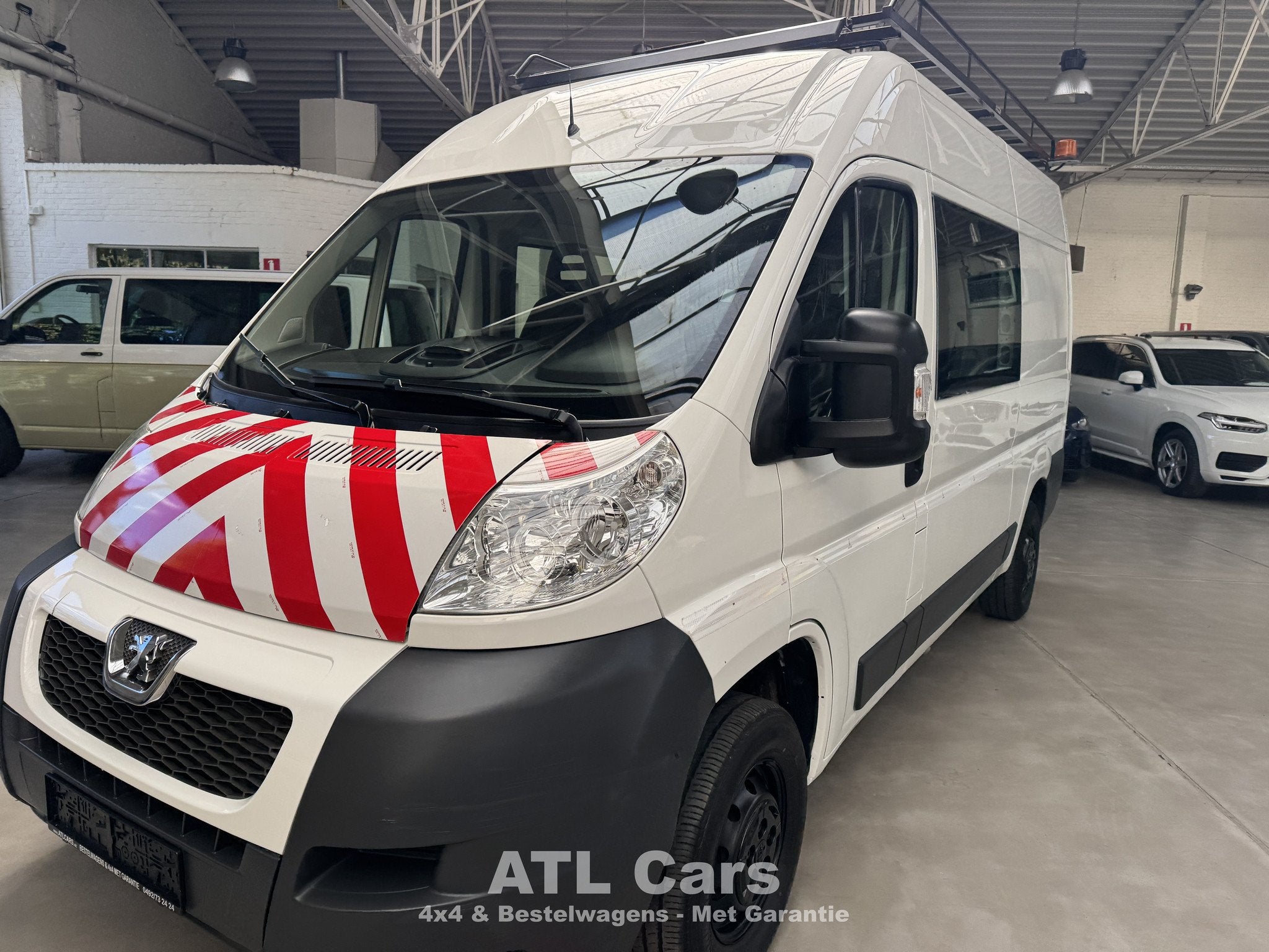 Peugeot Boxer 2.2 Diesel | Lichte Vracht | Dubbele Cabine, Voorwielaandrijving, Stof, Gebruikt, 4 cilinders