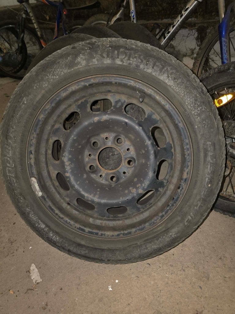roue 205 55 r16 hiver, Enlèvement, Utilisé, BMW