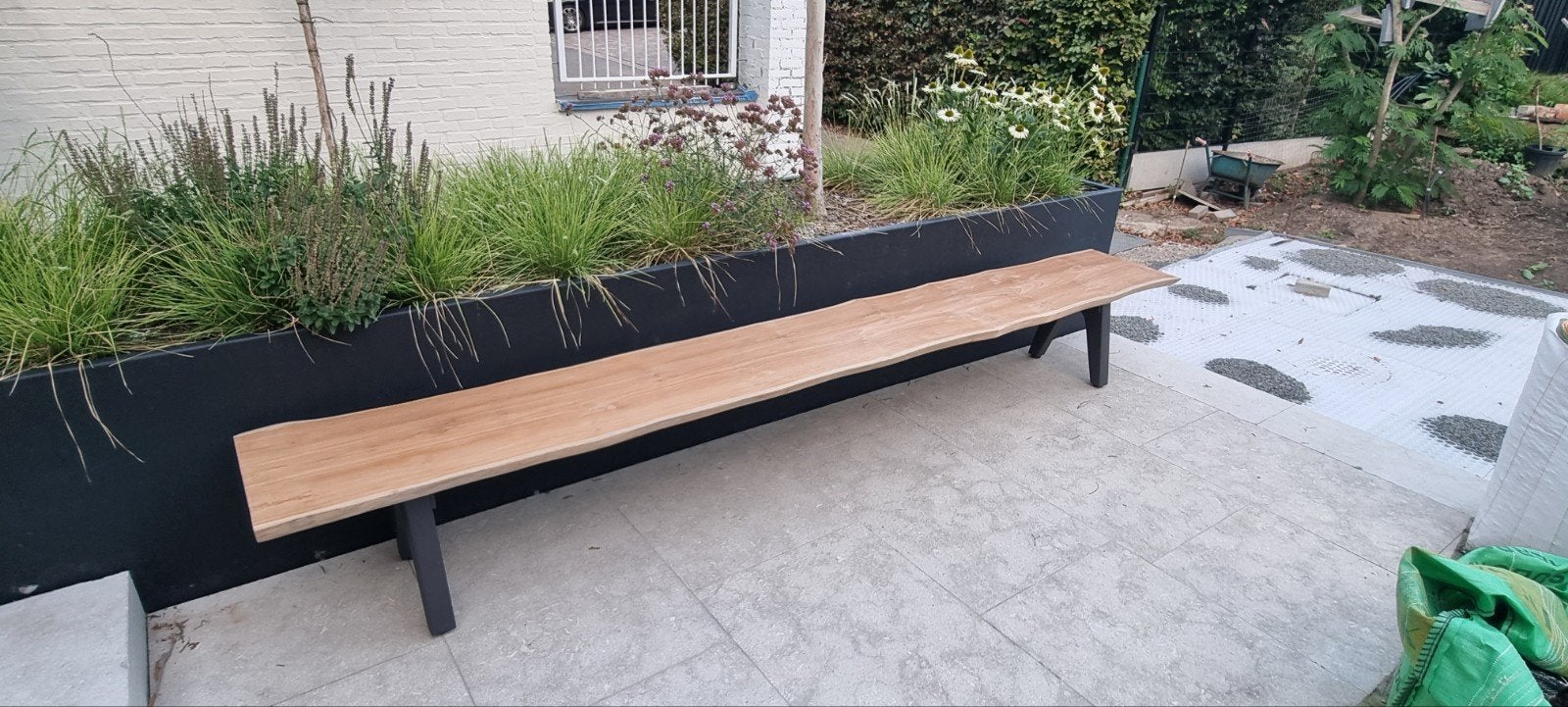 Banc en tronc d'arbre Dispano Pure, Jardin & Terrasse, Bancs de jardin, Enlèvement, Neuf, Bois