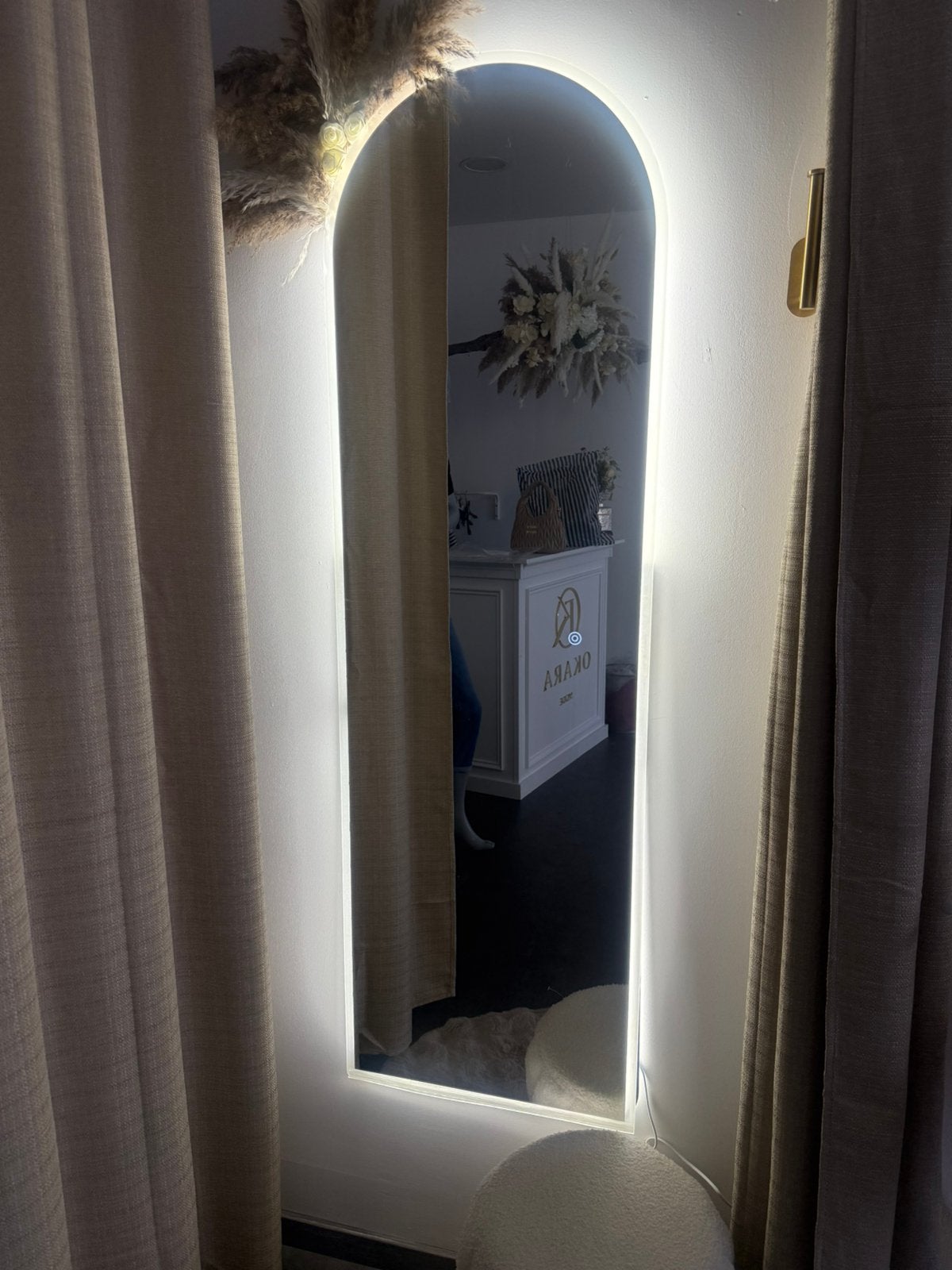 Miroir lumineux neuf, Enlèvement, Comme neuf