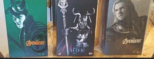 Hot toys loki odin thor, Ophalen