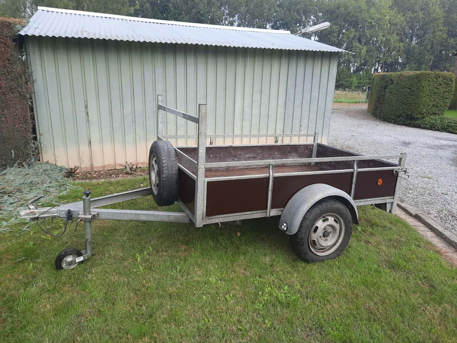 Aanhangwagen / aanhanger te koop, Enlèvement