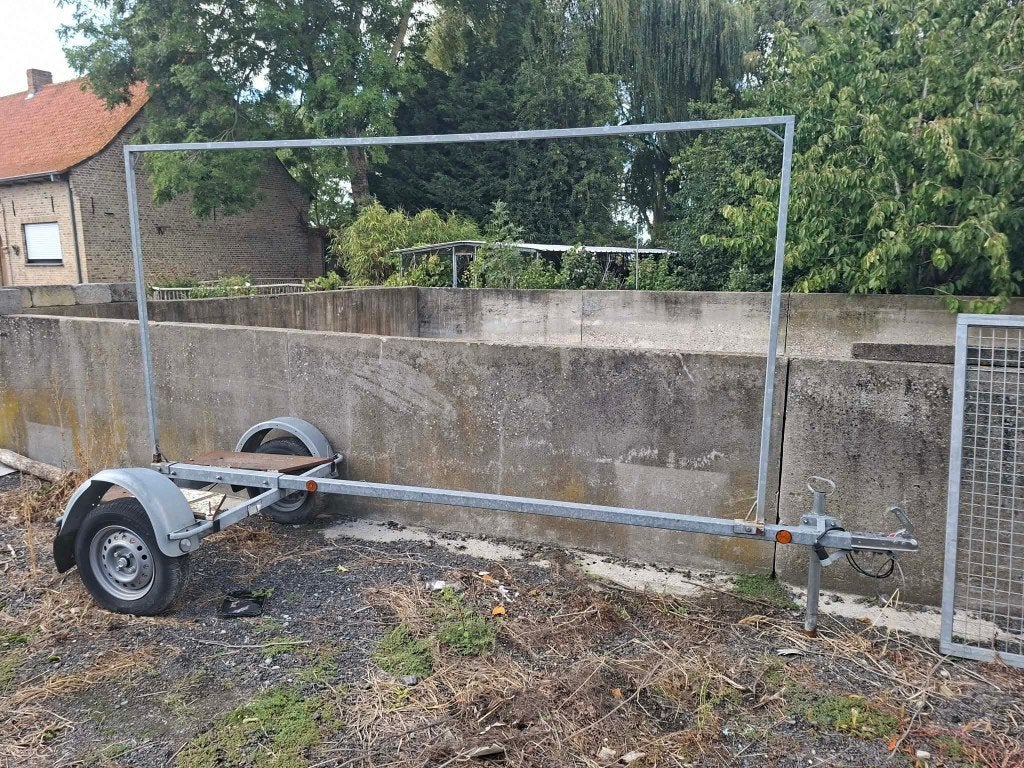 reclame aanhangwagen 750 kg, Enlèvement, Comme neuf