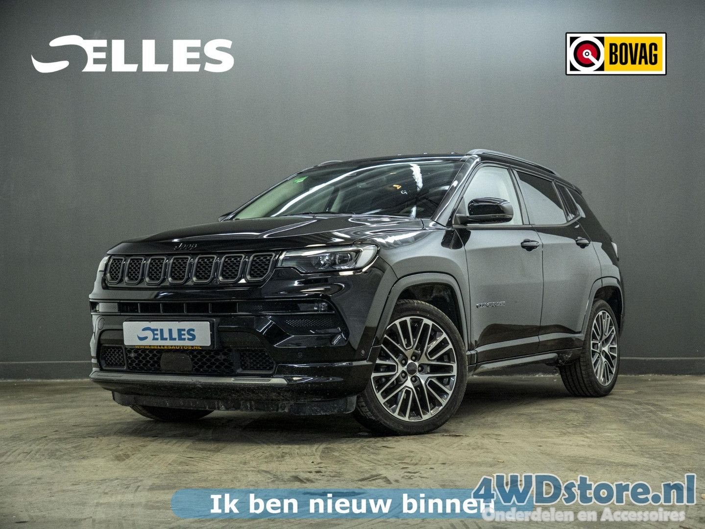 Jeep Compass 1.5T e-Hybrid Night Eagle | Geventileerde voors, Achat, Noir, Compass, Electronic Stability Program (ESP)