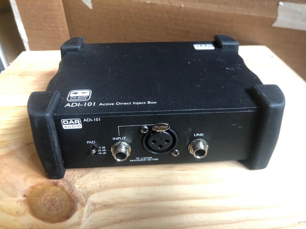 ADI-101 DAP-audio-DI-box, Muziek en Instrumenten, Ophalen of Verzenden, Gebruikt, Apparatuur
