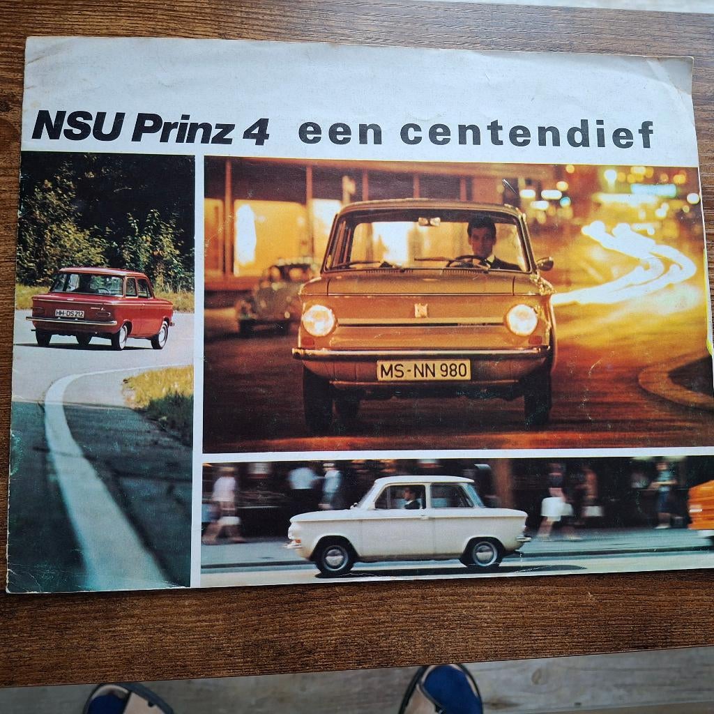 NSU Prinz 4  een centendief, Enlèvement ou Envoi, Utilisé, Autres marques