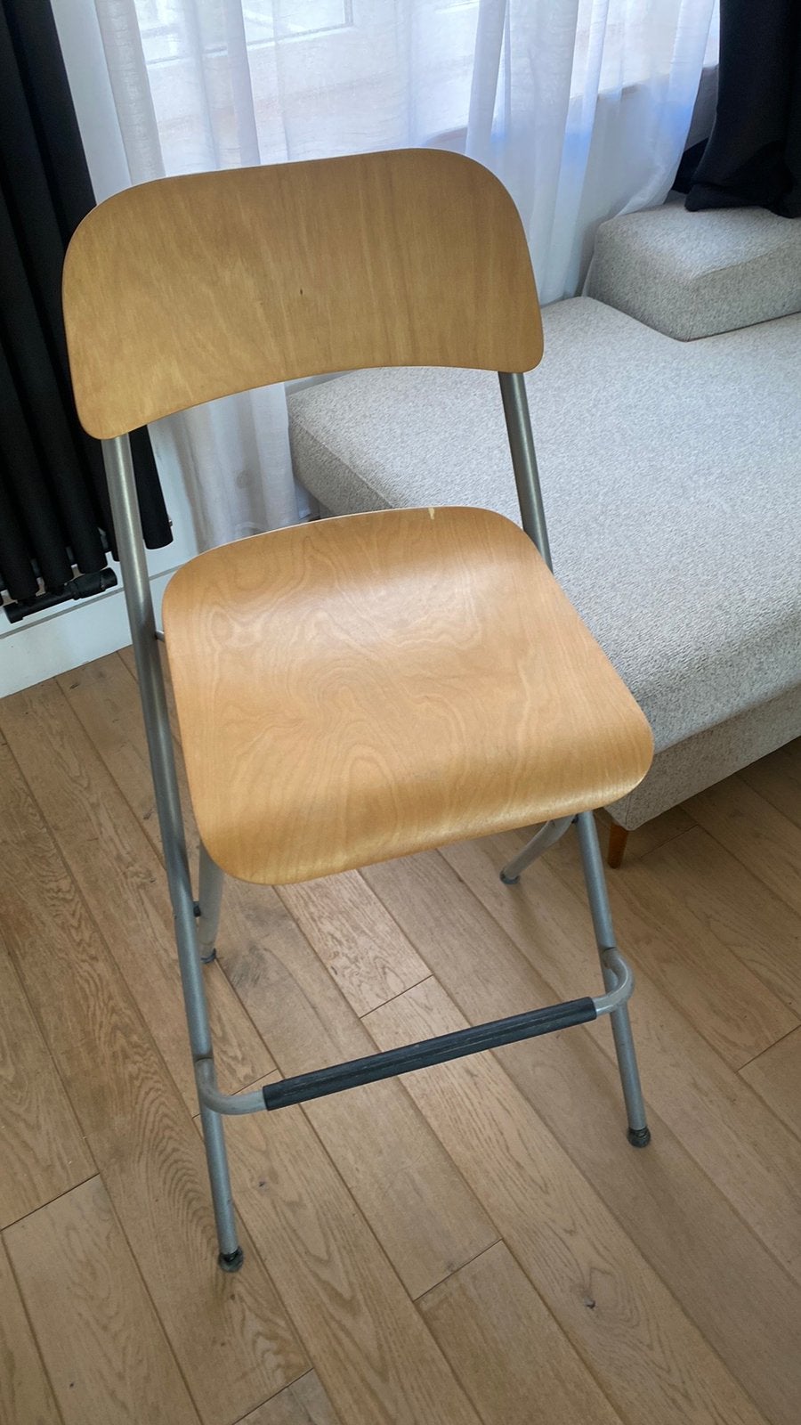 Tabouret de bar horeca - 25€ pièce, 3 tabourets, Enlèvement, Utilisé, Bois