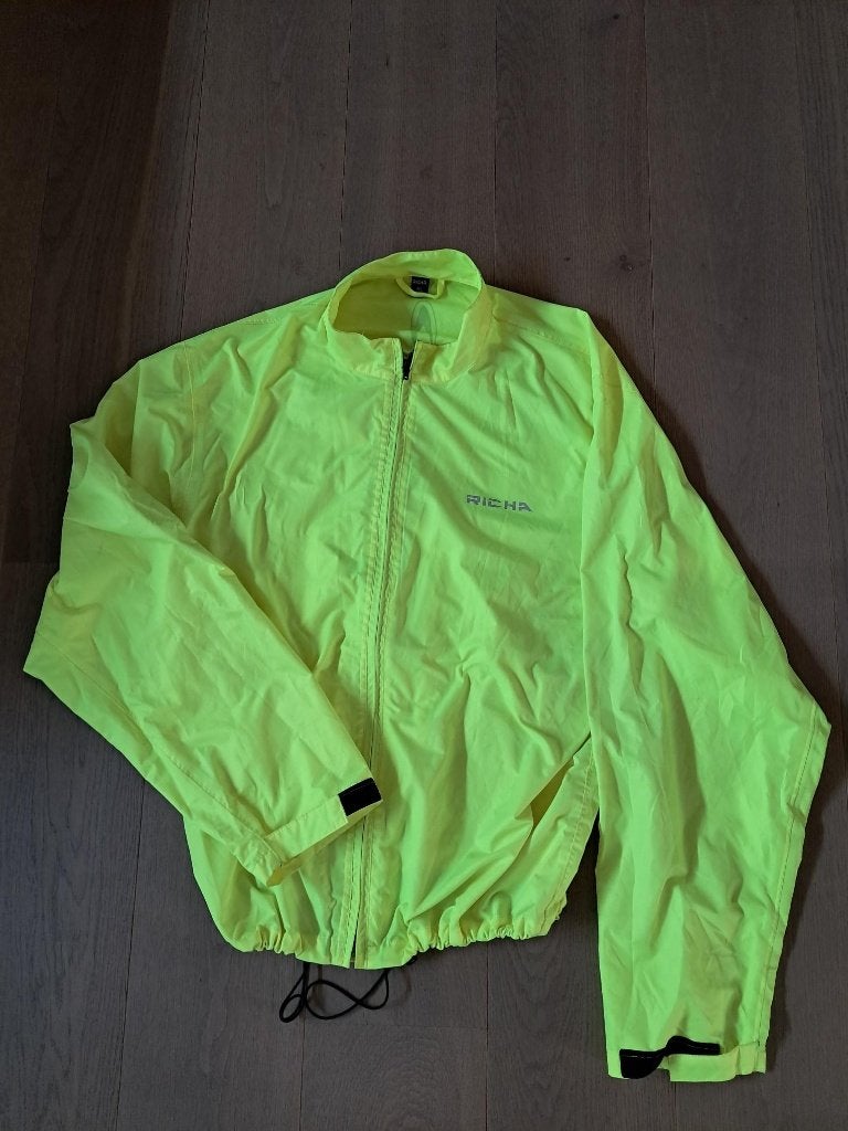 Fluo regenjas moto, Motoren, Overige typen, Heren, RICHA, Ophalen of Verzenden