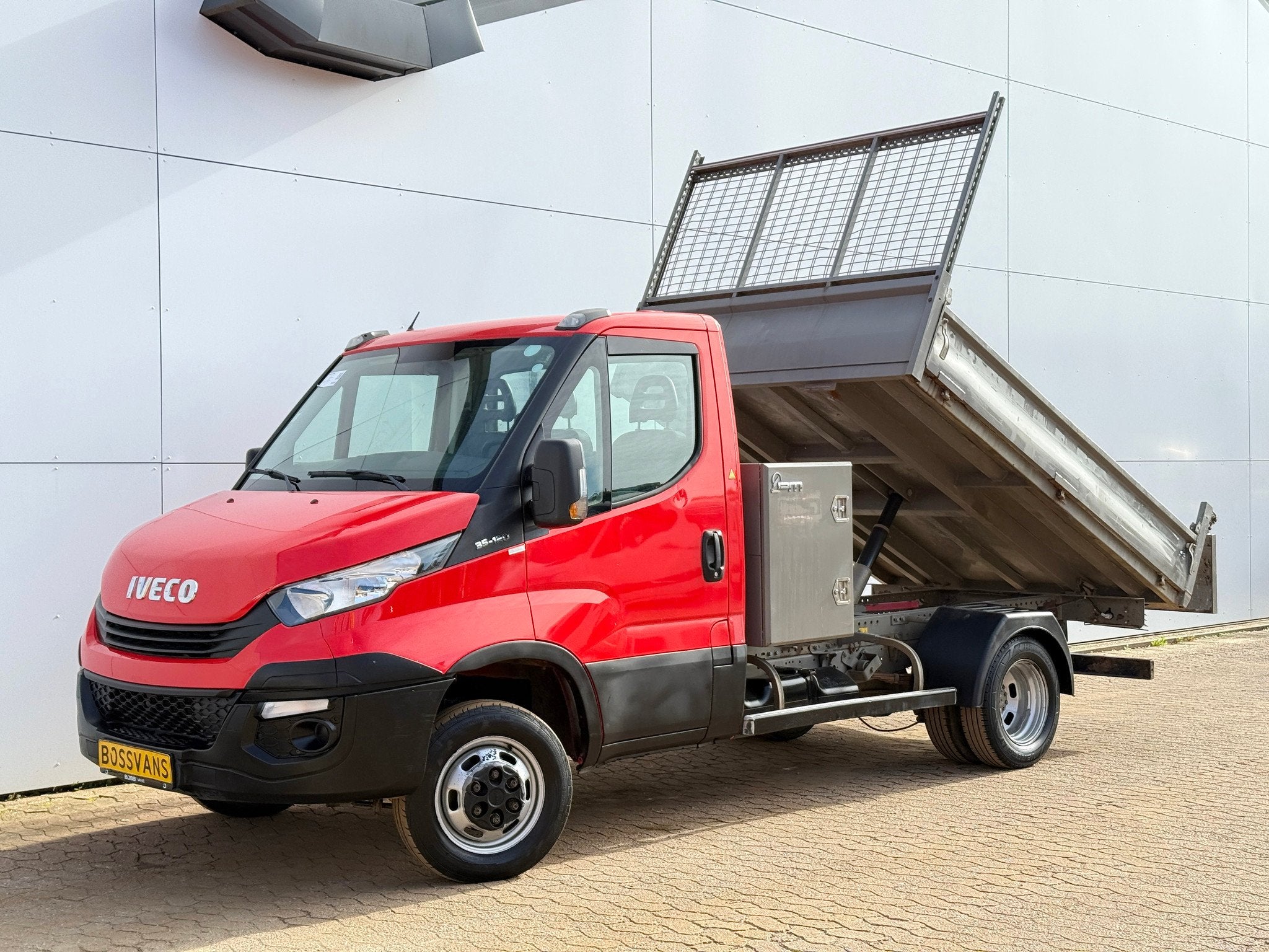 Iveco Daily 35C12 2.3 Kipper Dubbellucht L3 Airco Cruise Con, Rouge, Achat, Euro 6, Entreprise