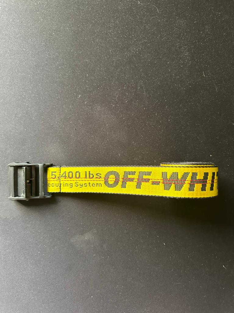Off white riem, Kleding | Heren, Riemen en Ceintuurs, Ophalen, Zo goed als nieuw
