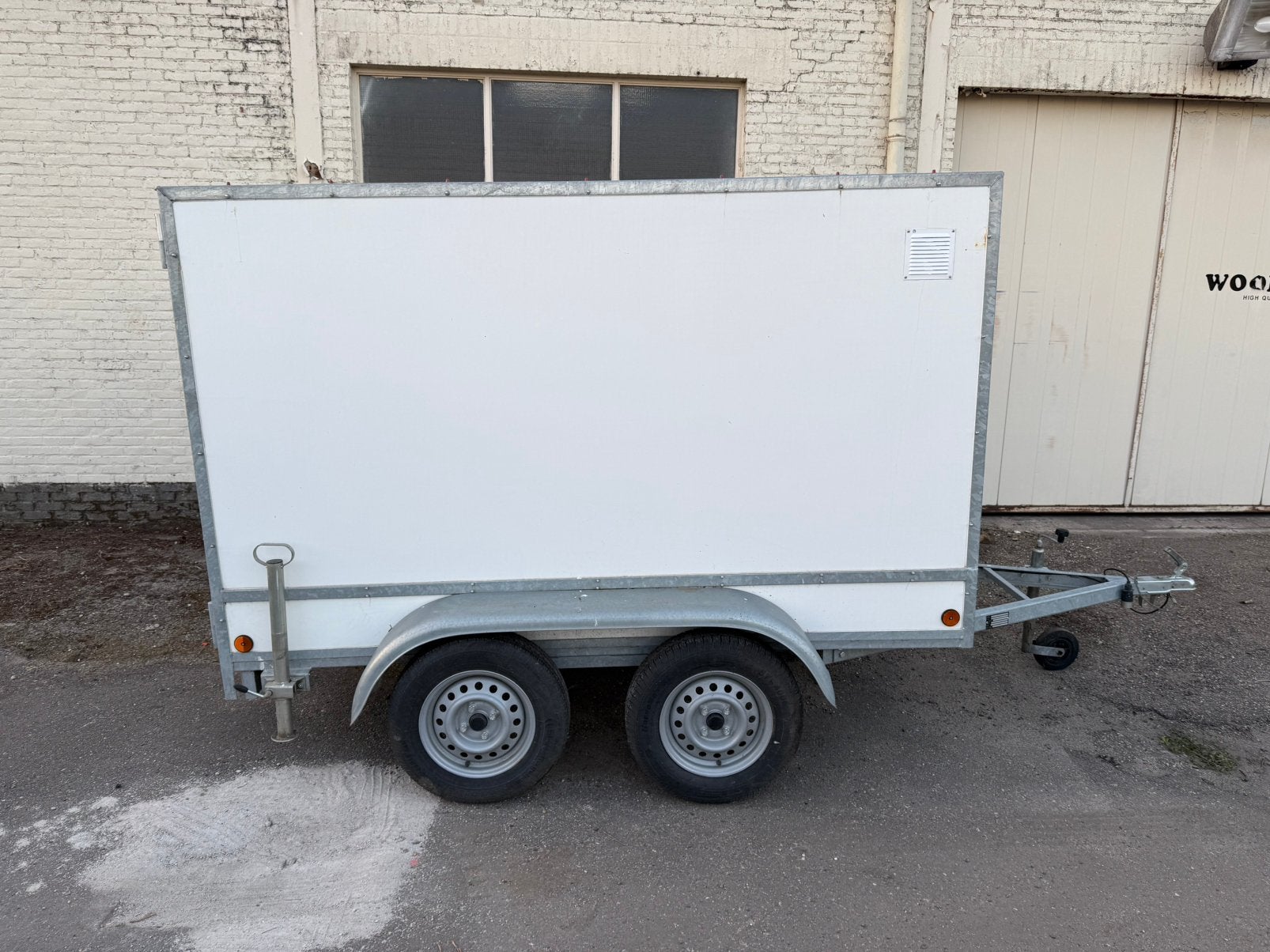 Gesloten aanhangwagen 750 kg, Enlèvement, Comme neuf