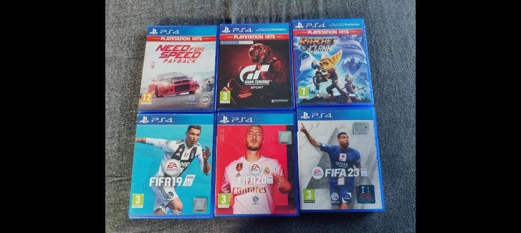 PS4 spelletjes: fifa, ratchet and clank, need for speed, GT, Games en Spelcomputers, Ophalen, Zo goed als nieuw, Overige genres