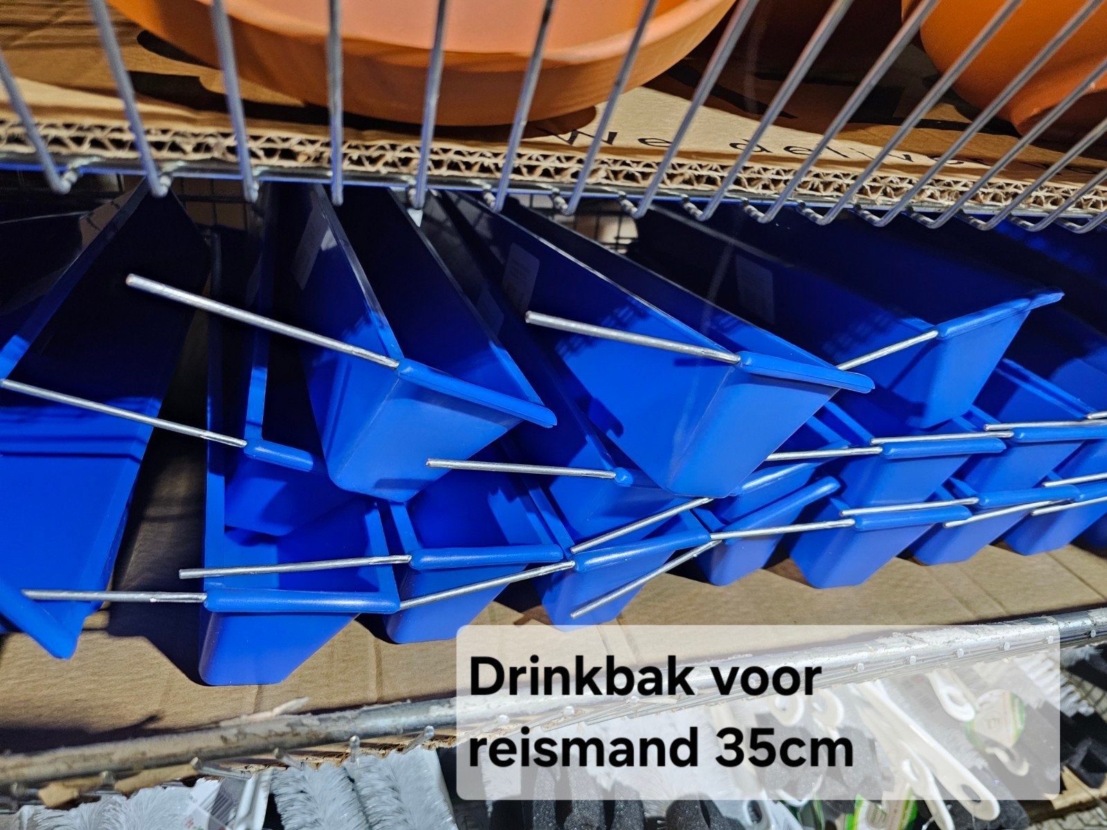 Drinkbak voor reismand 35cm, Dieren en Toebehoren, Overige Dieren-accessoires, Ophalen