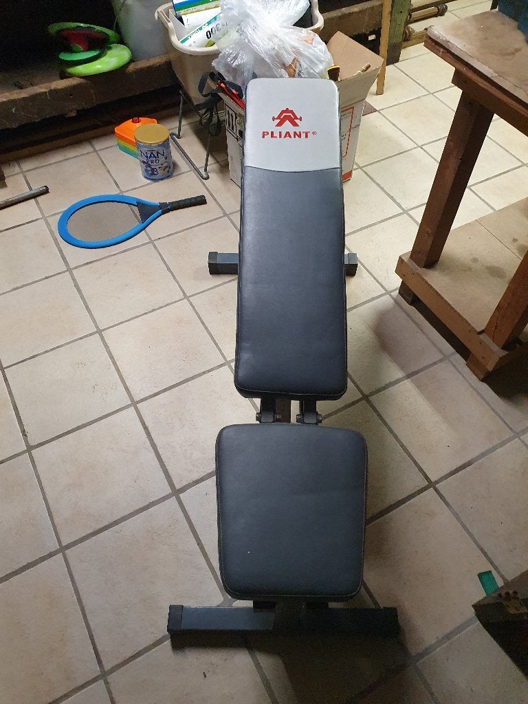 Fitnessbank Pliant, Sport en Fitness, Ophalen, Armen, Gebruikt, Overige typen