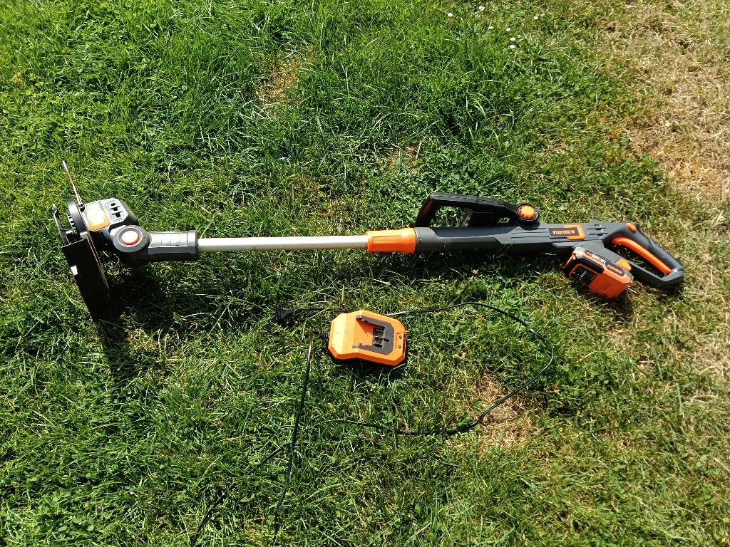 Kantenmaaier, Tuin en Terras, Ophalen, Accu, Zo goed als nieuw, Fuxtec