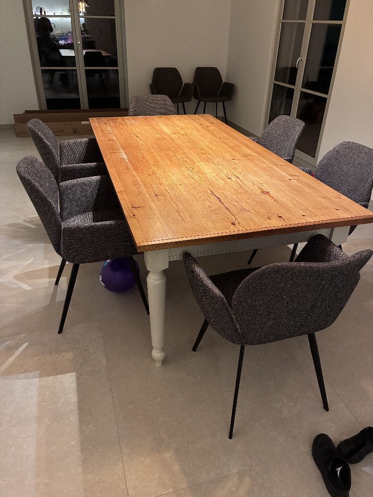 Eettafel, Ophalen, Gebruikt, 100 tot 150 cm, Klassiek