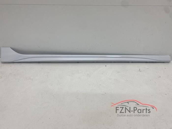 VW Golf 8 R 5H Sideskirt Rechts Wit, Ophalen of Verzenden, Gebruikt