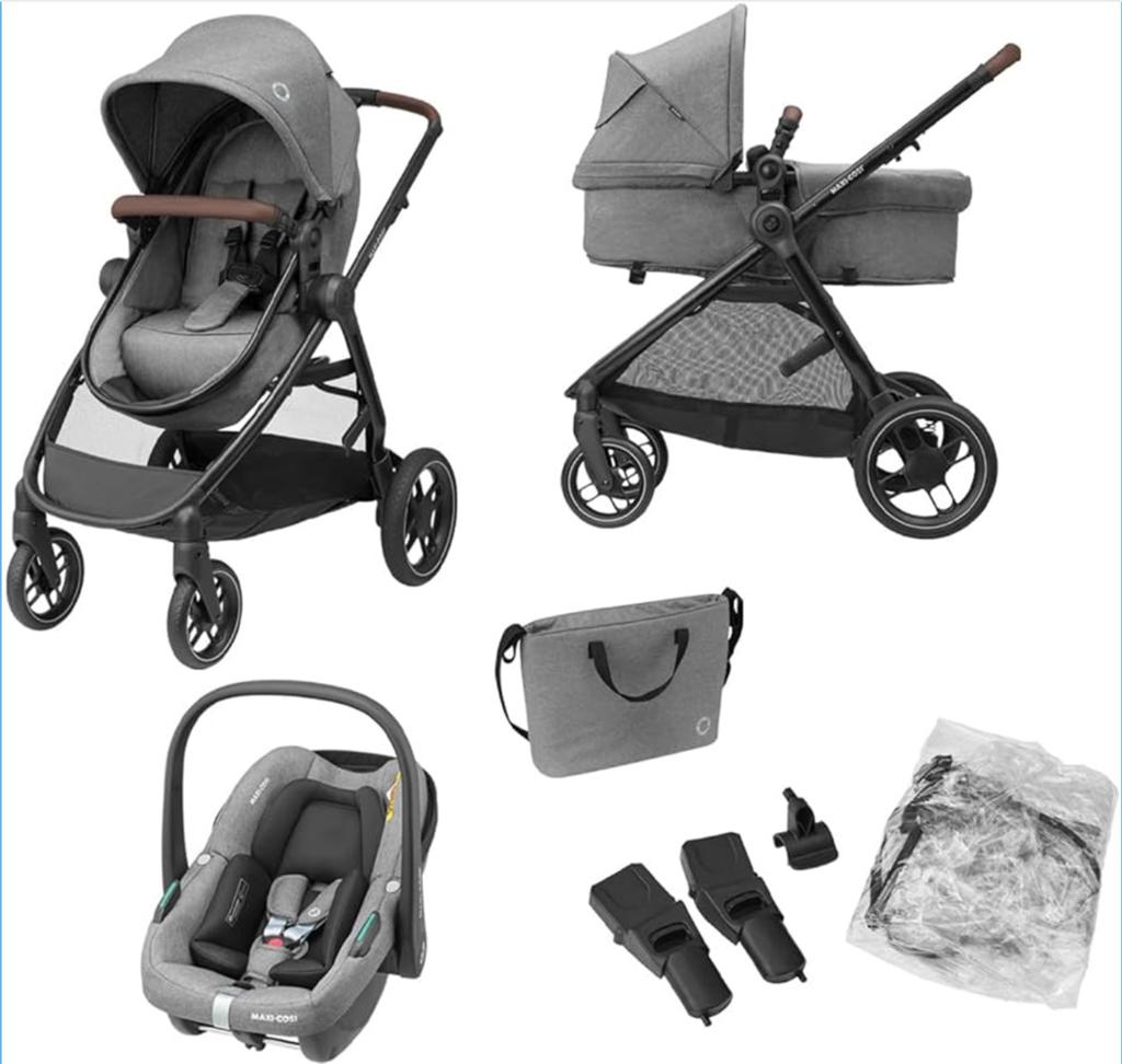 Poussette Maxi-Cosi Zelia S Trio, Enfants & Bébés, Enlèvement, Comme neuf, Poussette, Maxi-Cosi