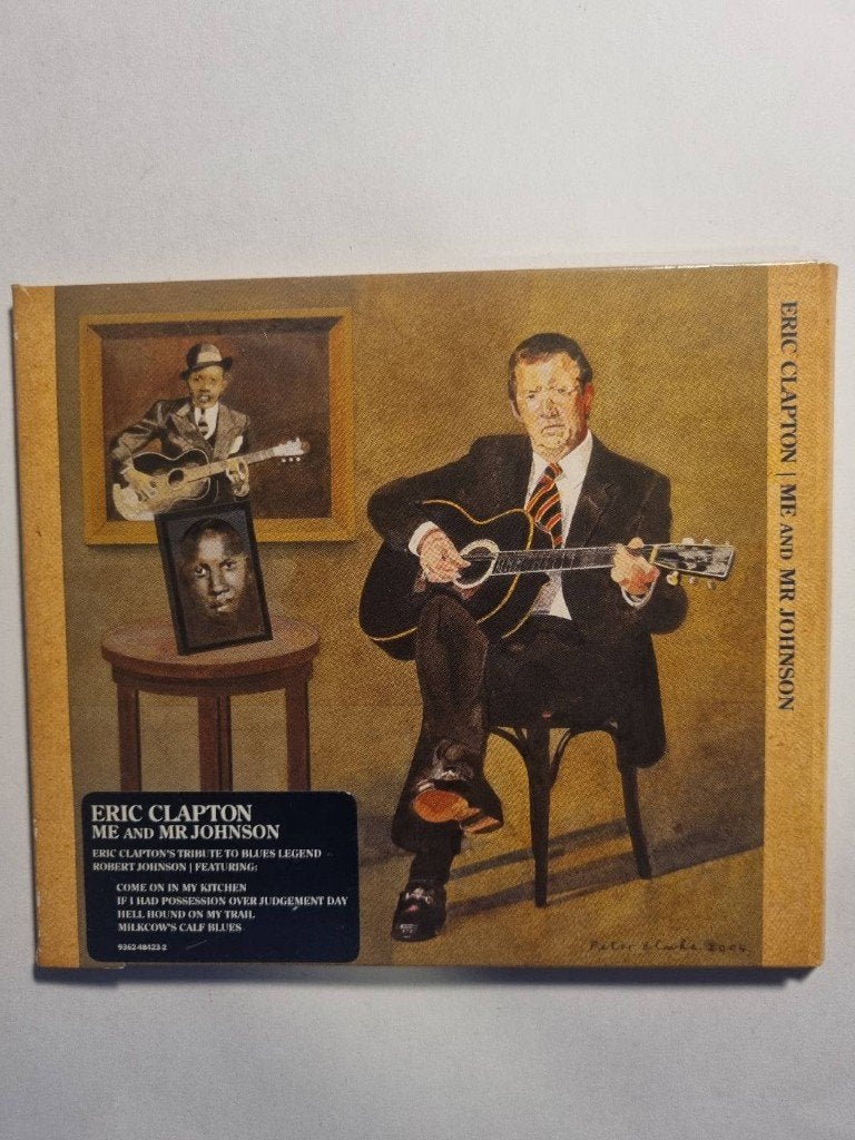Eric Clapton - Me And Mr Johnson, CD & DVD, Enlèvement ou Envoi, Utilisé, Blues