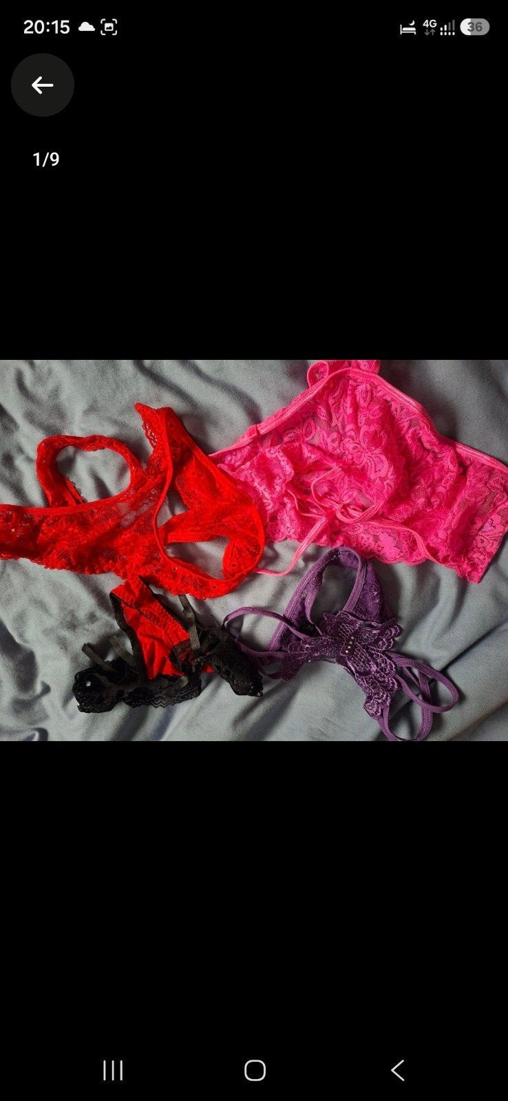 string ouvert, Verzenden, Nieuw, Maat 38/40 (M), Kleding