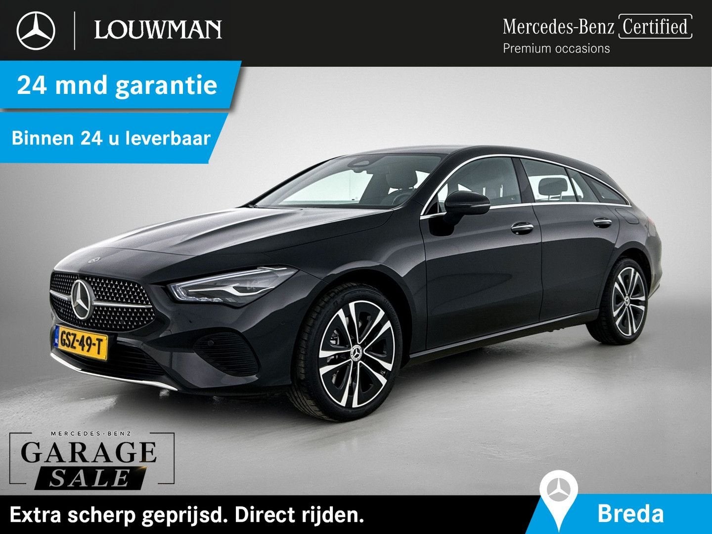 Mercedes-Benz CLA 250 Shooting Brake e Star Edition Luxury L, Auto's, Mercedes-Benz, Automaat, CLA, Zwart, 15 kWh