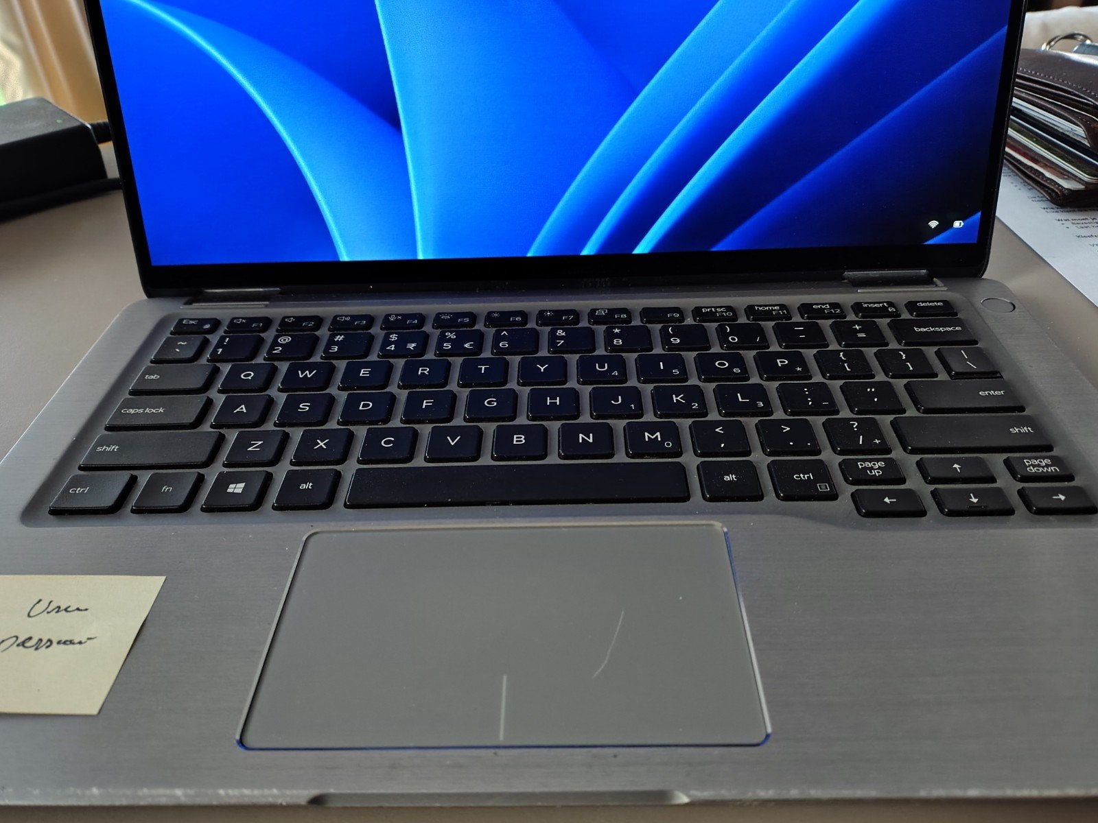 Dell Latitude 7400 2 in 1 + WD22TB4 docking + lader, Gebruikt, Qwerty, 8 GB, Dell