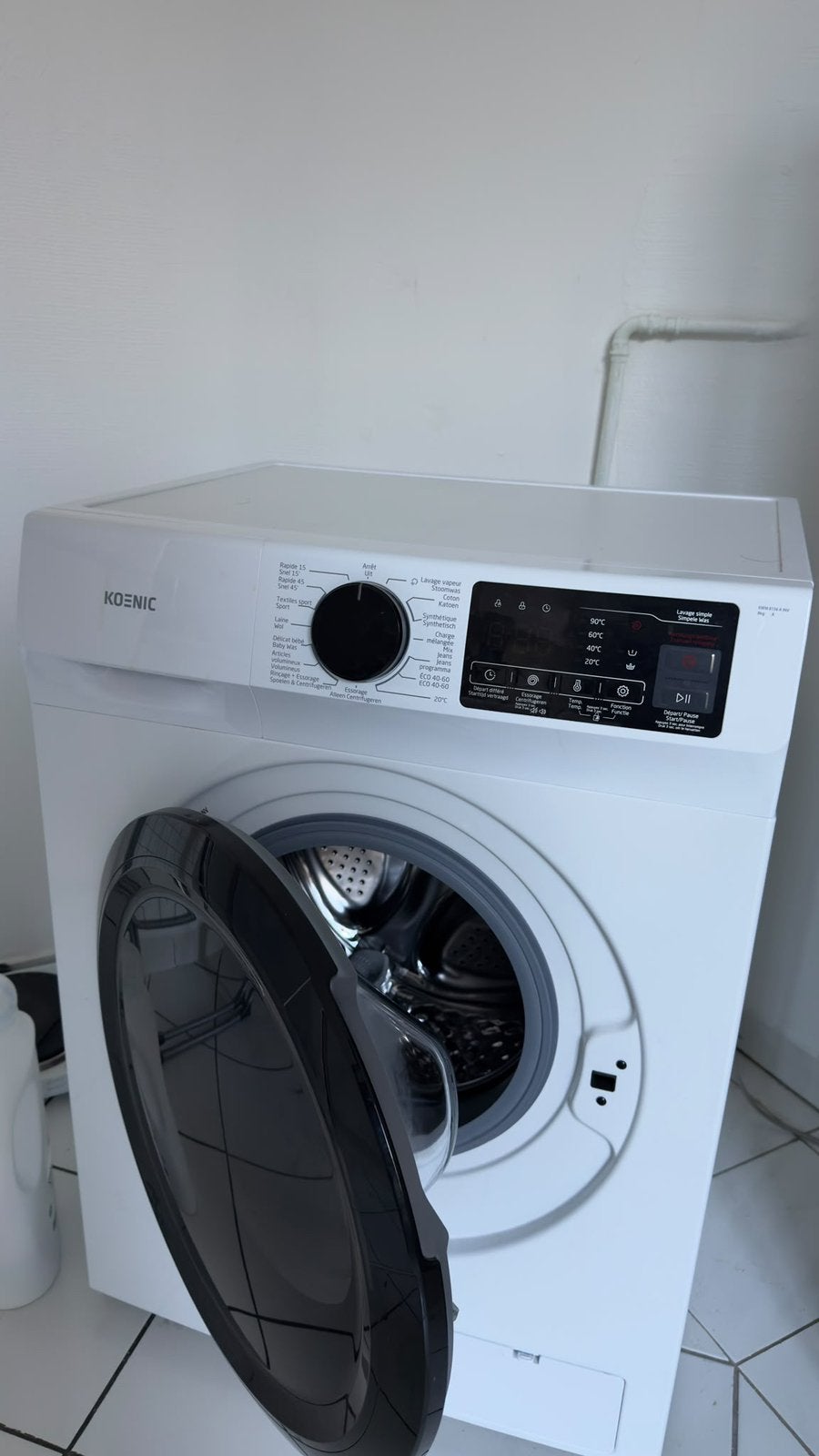 KOENIC wasmachine, Ophalen, Zo goed als nieuw