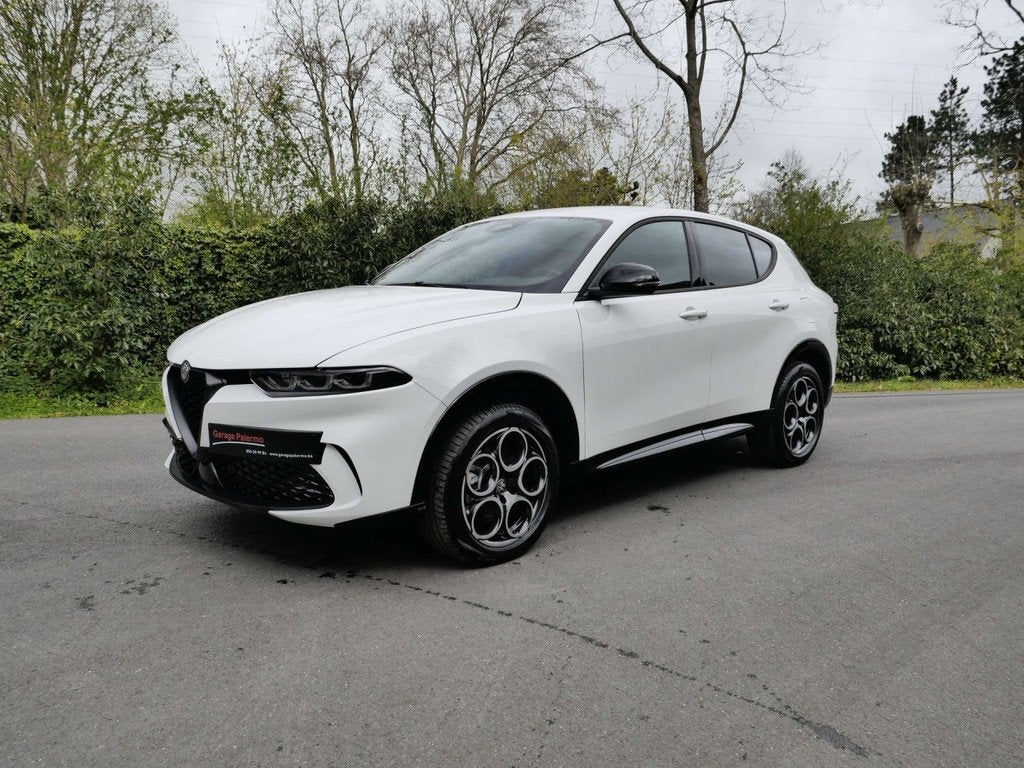 Alfa Romeo Tonale Q4 Sprint 190PK+garantie tot 48 ste maand, Auto's, Alfa Romeo, Gebruikt, Zwart, 4 cilinders, Wit