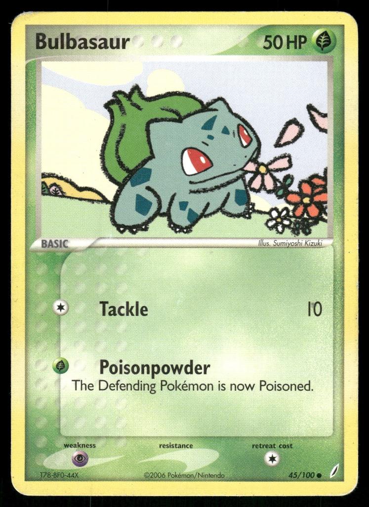 Bulbasaur 45/100 - Crystal Guardians (Good), Verzenden, Gebruikt