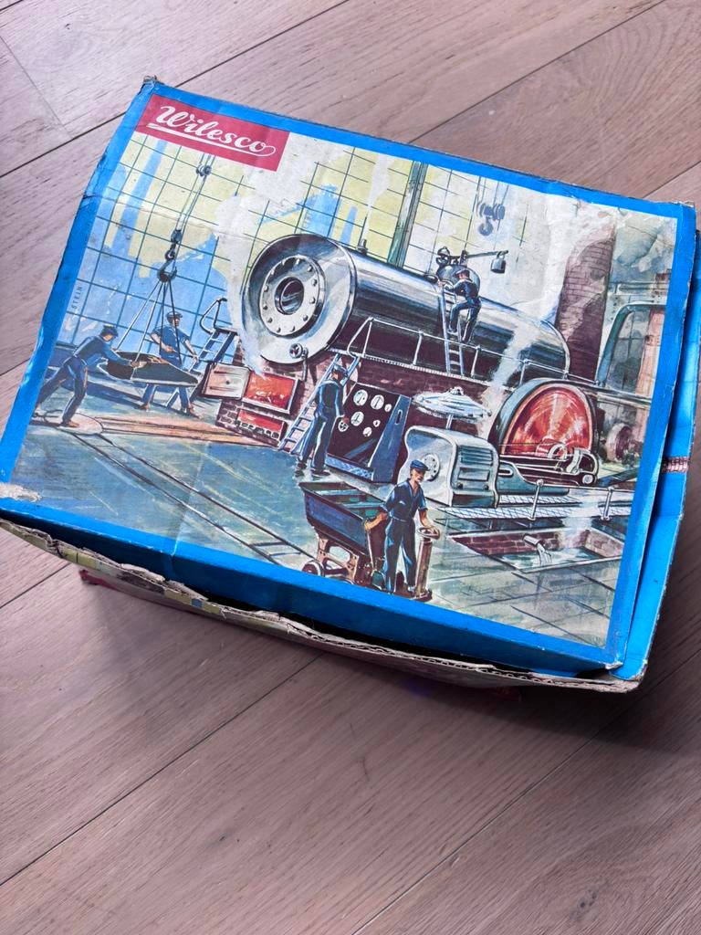 Wilesco stoommachine D16, Ophalen, Gebruikt