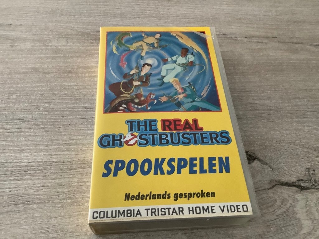 Film vidéo VHS The Real Ghostbusters : Ghost Games (1986), Enlèvement ou Envoi, Tous les âges, Néerlandais, VHS
