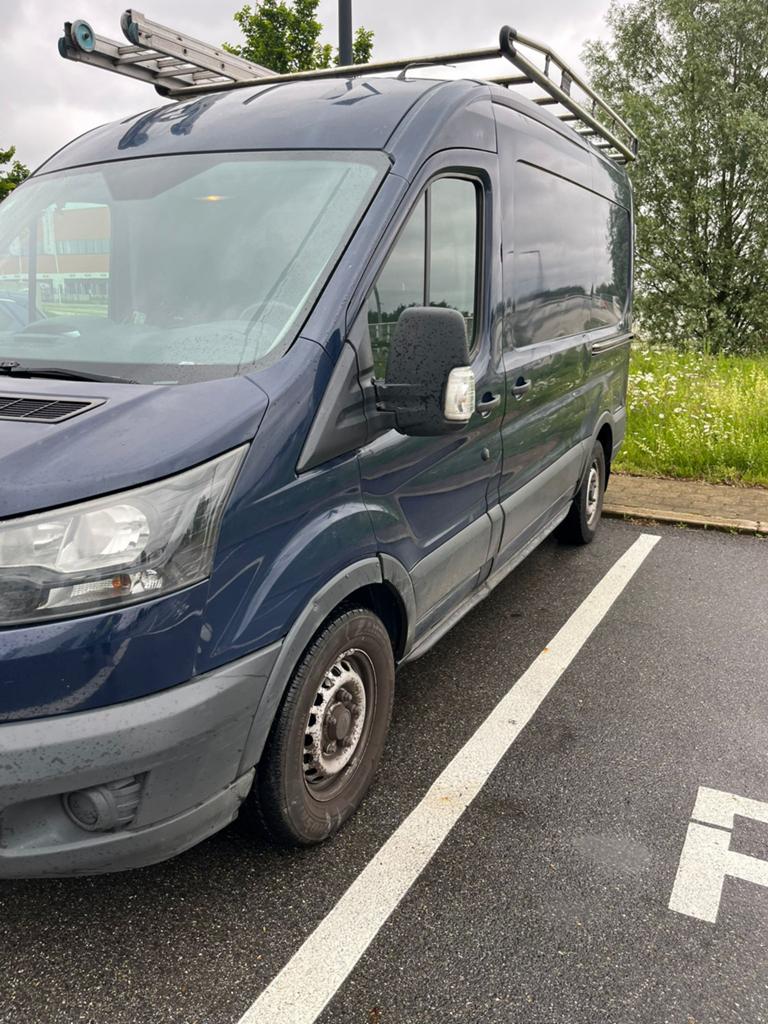 Ford transit 2016. Euro 6b, Autos, Euro 6, 3 places, Boîte manuelle, Bleu