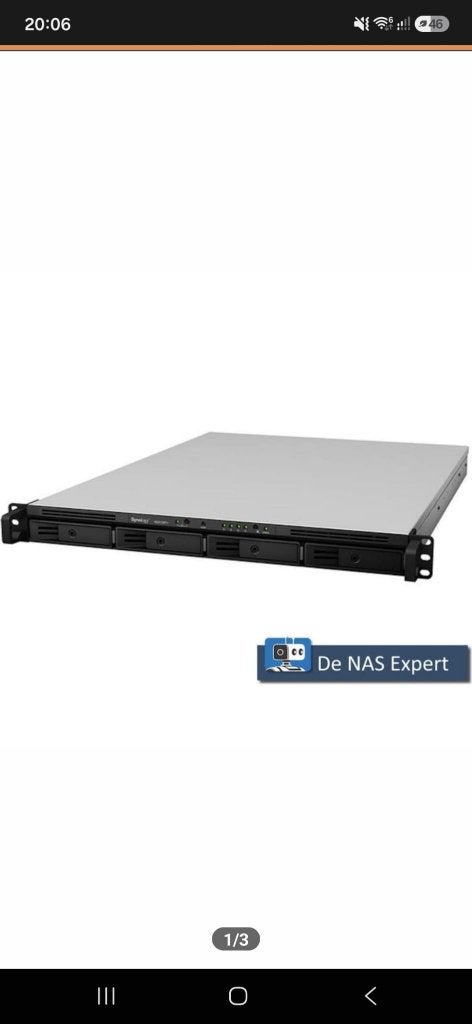Complete Synology RackStation RS815+ incl. 8TB (4x 2TB), Computers en Software, NAS, Ophalen