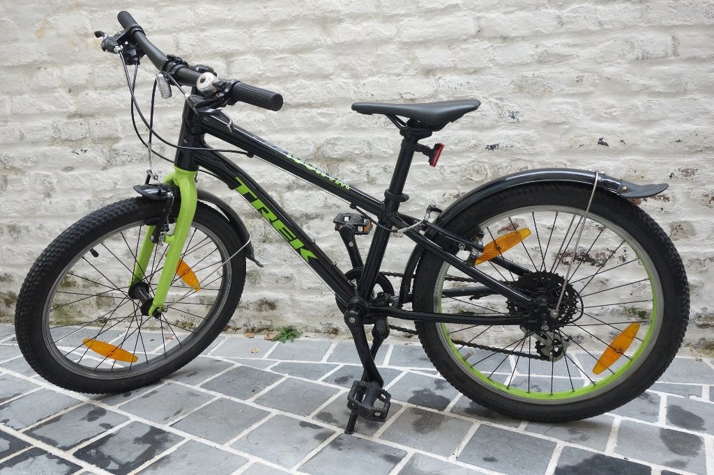 TREK WAHOO 20 20 zwart/volt kinderfiets, Ophalen, Gebruikt, Velgrem, 20 inch of meer