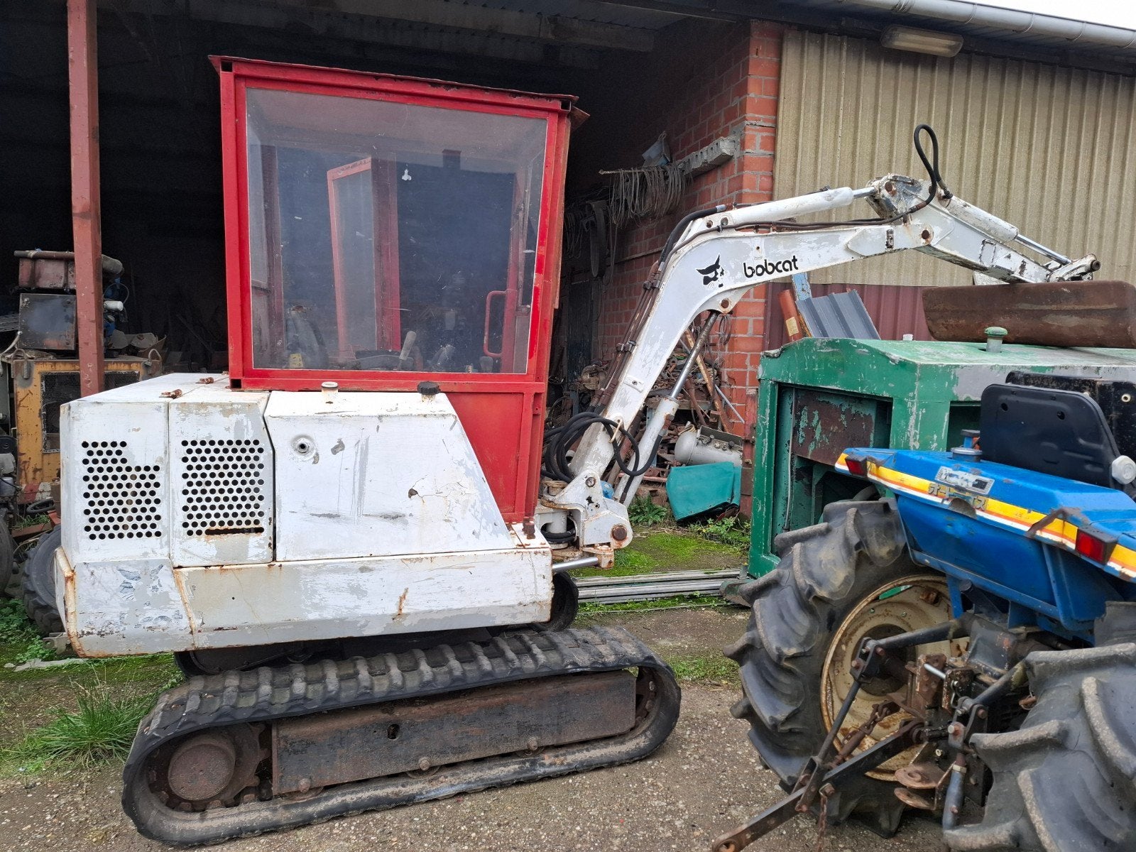bobcat mini graven, Zakelijke goederen, Ophalen of Verzenden